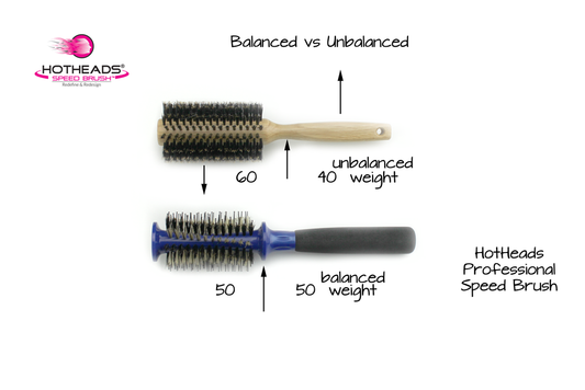 The Science behind the Balance and  Weight of a hair brush