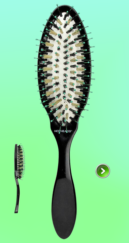 The Grooming Paddle Plus- gentlest detangling hairbrush.